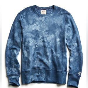 Todd Snyder + Champion Tie dye Blue Sweatshirt